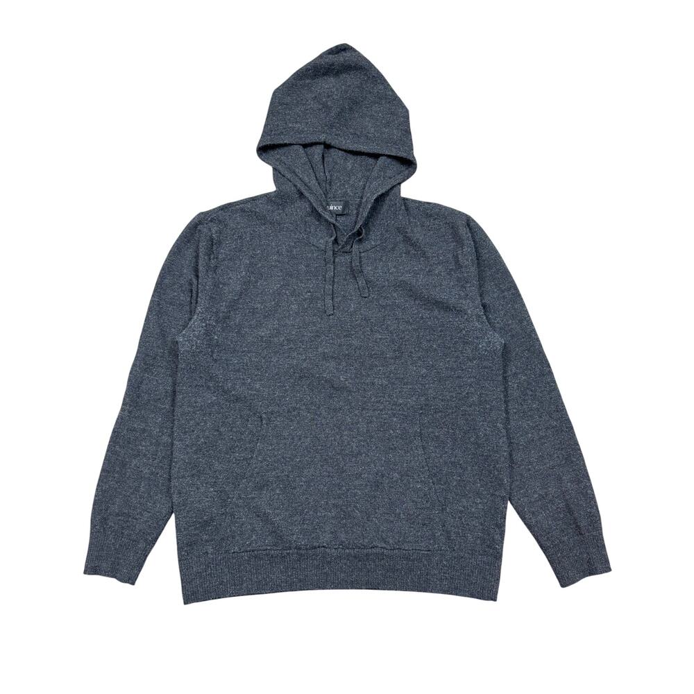 Quince Merino Wool Hooded Sweater Women's Large Minimalist Loungewear